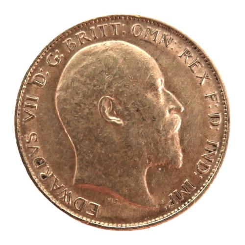 85 - An Edward VII gold half sovereign, 1906.