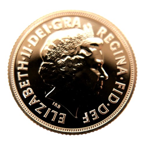 95 - An Elizabeth II gold sovereign, 2014, in plastic slip case.