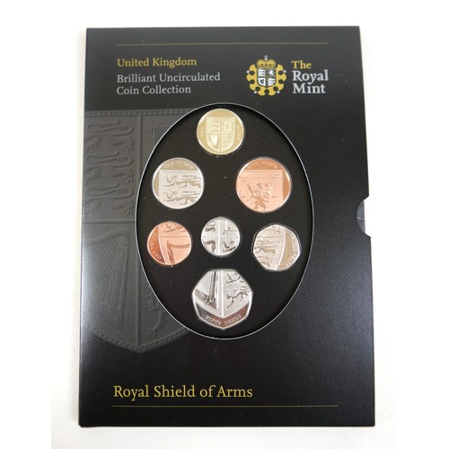 75 - A collection of commemorative coins, including forty seven 50 pence pieces and the United Kingdom Br... 