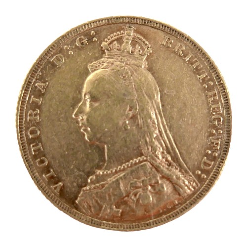 88 - A Victoria Jubilee Head gold sovereign, 1889, Melbourne, Australia Mint.