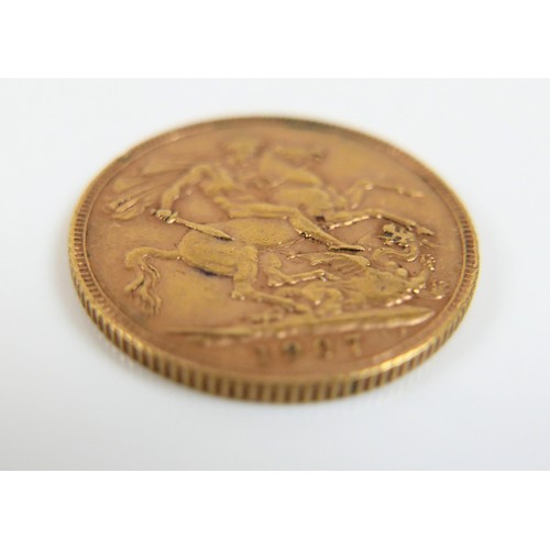 98 - An Edward VII gold sovereign, 1907.