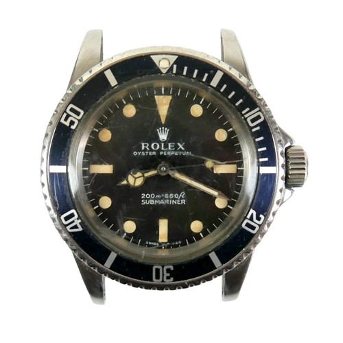 151 - A Rolex Oyster Perpetual Submariner gentleman's stainless steel wristwatch, circa 1960s, reference 5...