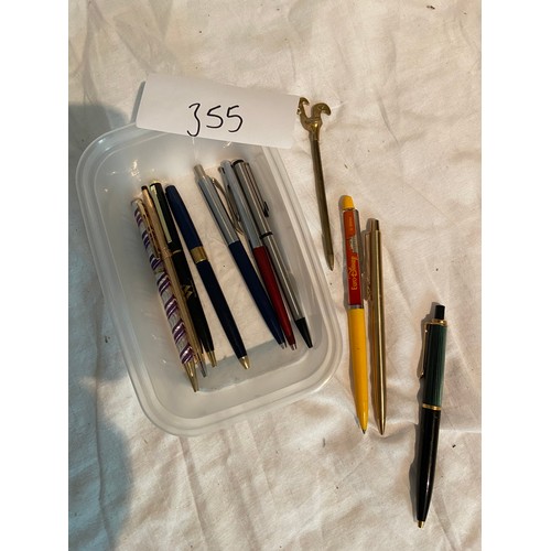 355 - Collection of ball point pens