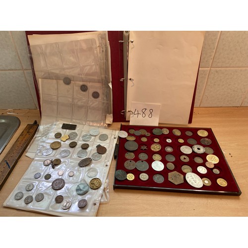 488 - Coins and tokens