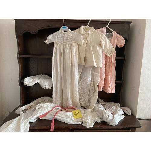 69 - Qty of christening and children's clothes