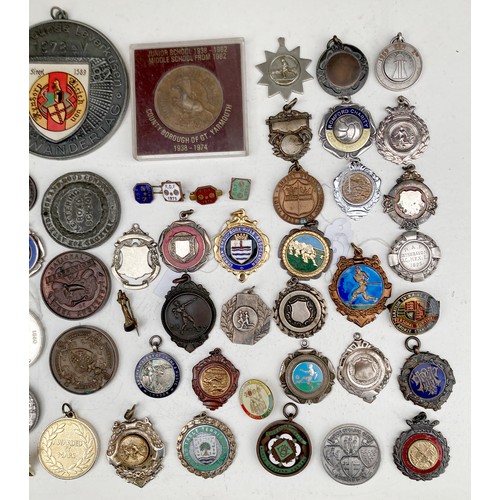 503 - Football medal, coins, tokens, etc