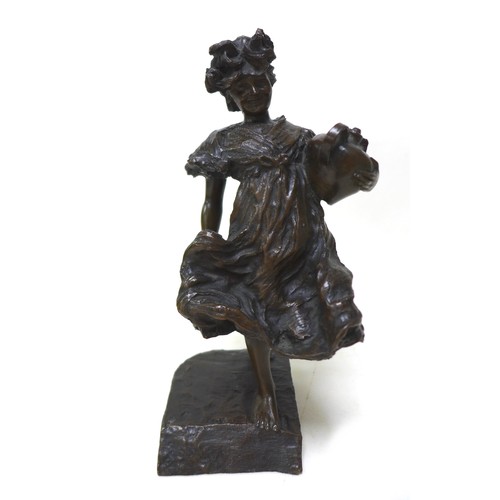 311 - Giuseppe Renda (Italian, 1859-1939): 'Girl water carrier, Luciana' (La Luciana o Santa Lucia), circa... 