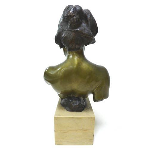 312 - Giuseppe Renda (Italian, 1859-1939): 'After' (Dopo), a bronze sculpture, signed 'G. Renda' in the br... 