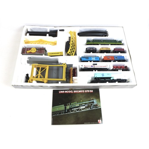 189 - Two Lima OO gauge boxed sets, 'Super Freight Liner Terminal'. (2)