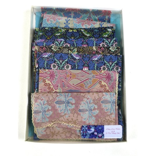 156 - A collection of six vintage scarves, including a silk Chanel scarf 132 by 132cm, Christian Dior scar... 