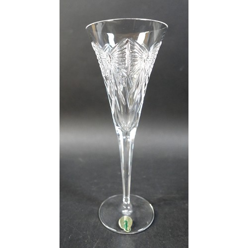 73 - Waterford Crystal a pair of Millennium collection toasting flutes, boxed.