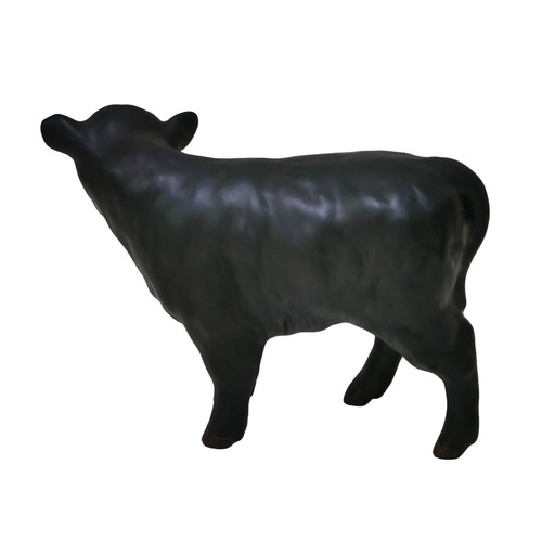 67 - A Beswick figurine of an Aberdeen Angus calf model 1827A, in matt finish, 7.5cm high.