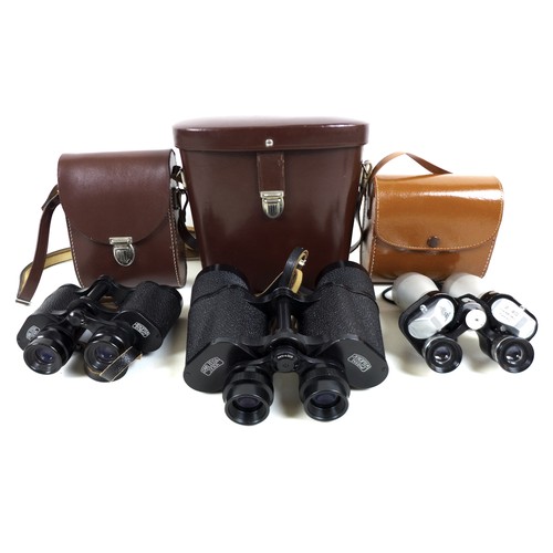 163 - Seven pairs of binoculars including Carl Zeiss Jena 7x50W (7)