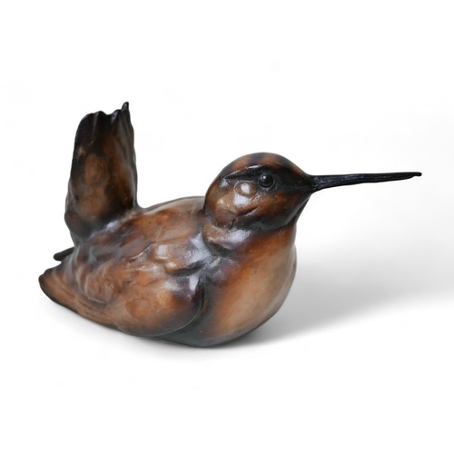 308 - Alan Glasby (British, 1945-2008): a limited edition bronze of life sized Woodcock, with naturalistic... 