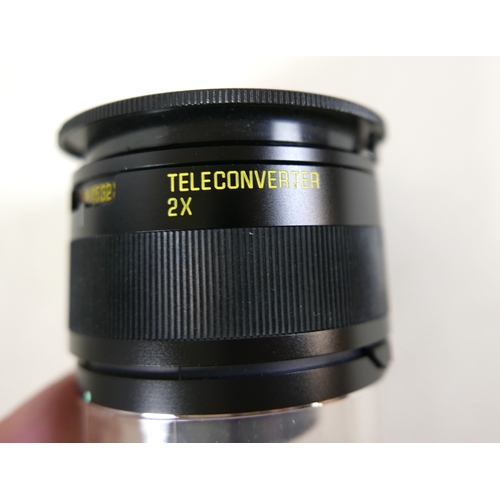 115 - A small group of camera equipment, comprising Tamron CF Tele Macro lens, 70-210mm, F 3.5-4, 58mm dia... 