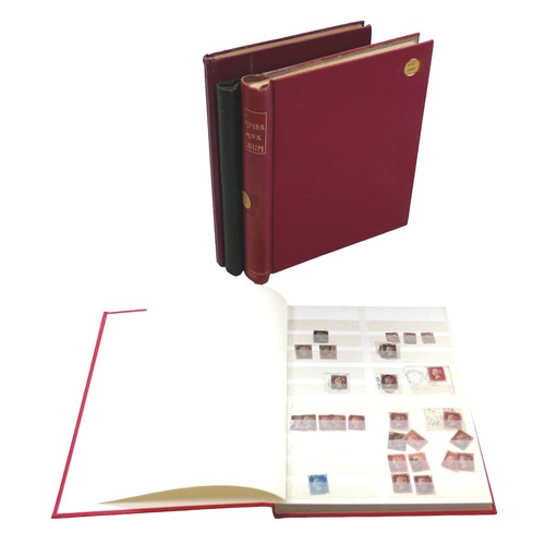 128 - Four stamp albums including Victorian and later stamps, including two Stanley Gibbons albums with  o... 