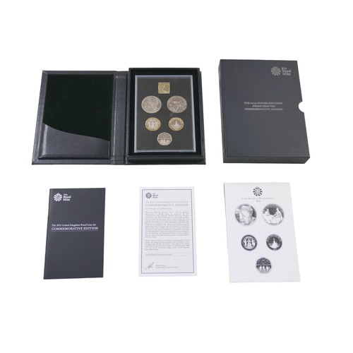 115 - A 2015 United Kingdom proof coin set, with case and certificate.