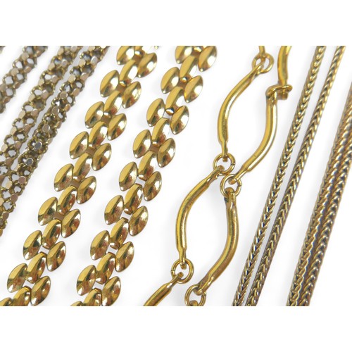 55 - A small collection of jewellery, including a pearl necklace with 9ct gold clasp, an 18ct gold watch ... 