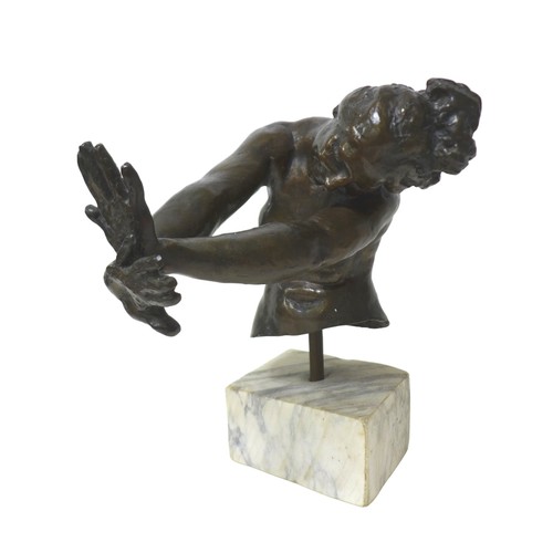 257 - Giuseppe Renda (Italian, 1859-1939): 'Do not touch me' (Non mi toccare), circa 1908, a bronze sculpt... 