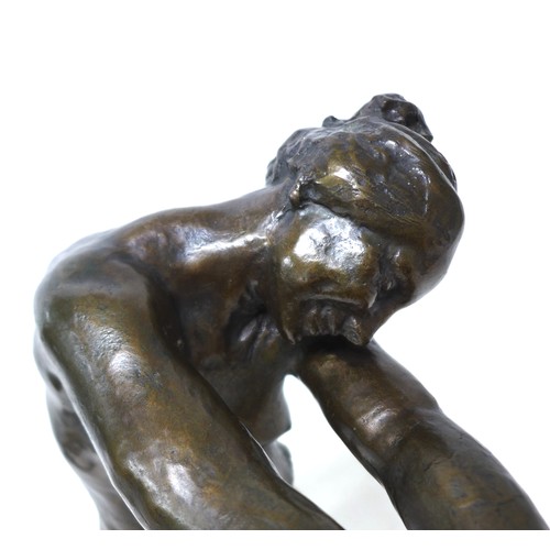 257 - Giuseppe Renda (Italian, 1859-1939): 'Do not touch me' (Non mi toccare), circa 1908, a bronze sculpt... 