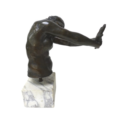 257 - Giuseppe Renda (Italian, 1859-1939): 'Do not touch me' (Non mi toccare), circa 1908, a bronze sculpt... 