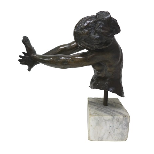 257 - Giuseppe Renda (Italian, 1859-1939): 'Do not touch me' (Non mi toccare), circa 1908, a bronze sculpt... 