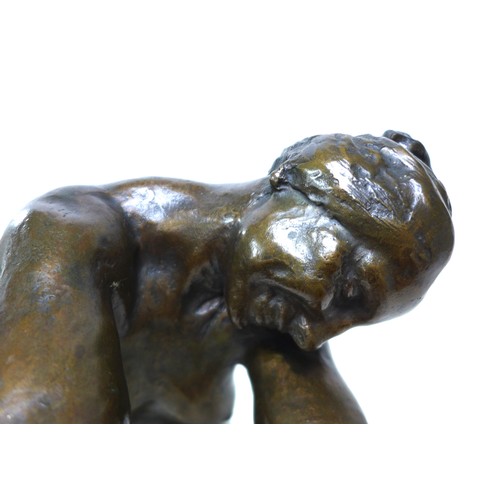 257 - Giuseppe Renda (Italian, 1859-1939): 'Do not touch me' (Non mi toccare), circa 1908, a bronze sculpt... 