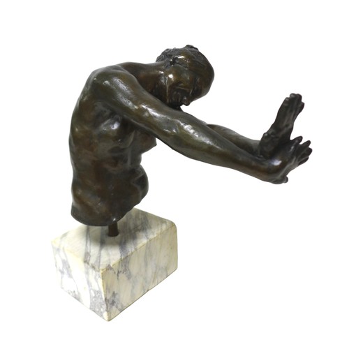 257 - Giuseppe Renda (Italian, 1859-1939): 'Do not touch me' (Non mi toccare), circa 1908, a bronze sculpt... 