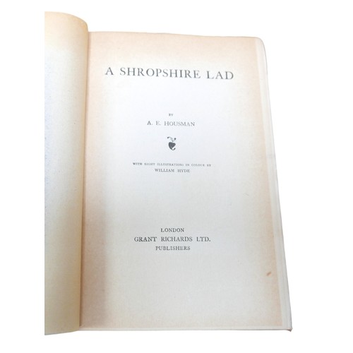 294 - Various general literature, reference and children's books, including A.E. Housman 'Shropshire Lad' ... 