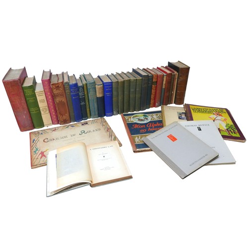 294 - Various general literature, reference and children's books, including A.E. Housman 'Shropshire Lad' ... 