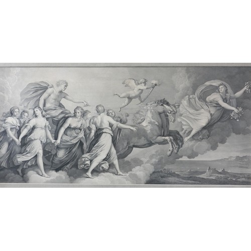 406 - Raphael Morghen After Guido Reni: 'The Aurora', The Chariot Of Apollo, an 18th century engraving, Pr... 