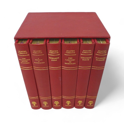 303 - Agatha Christie six-volume hardback limited edition set, selected by her daughter Rosalind Hicks, on... 