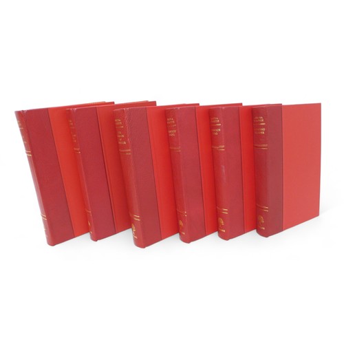 303 - Agatha Christie six-volume hardback limited edition set, selected by her daughter Rosalind Hicks, on... 