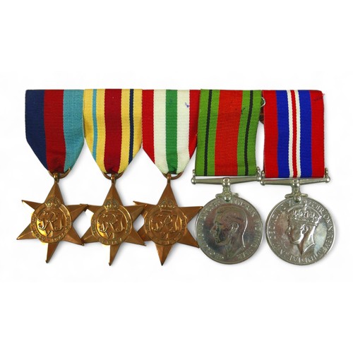 324 - Two WWll family medal groups Glider Pilot Regiment group to TPR C.GEEVES No 5830564 and his brother ... 