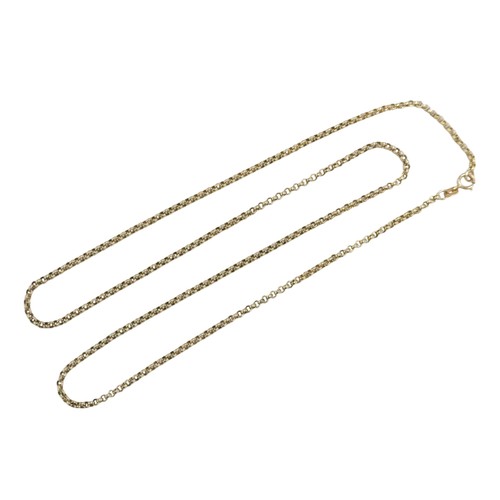 48 - A 9ct gold chain necklace, 9.7g, 62cm long.