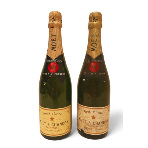 359 - Two bottles of Moet & Chandon champagne, comprising one Premiere Cuvee and one Brut Imperial. (2)