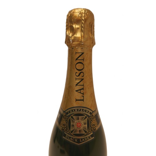 355 - Two bottles of champagne, comprising Lanson Black Label and Pol Aimee Reserve Brut Cuvee speciale. (... 