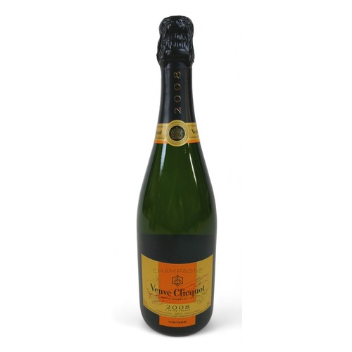 356 - A bottle of Veuve Clicquot vintage champagne, 2008, boxed.