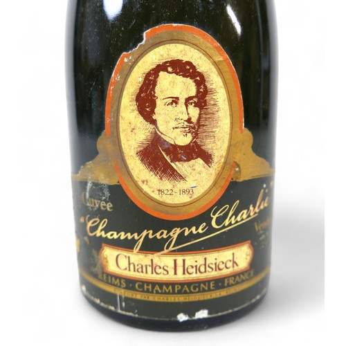 352 - A bottle of Charles Heidsieck 'Champagne Charlie' vintage champagne, 1982.