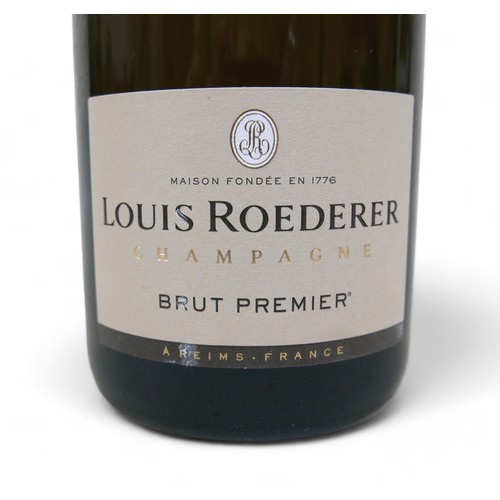 353 - A bottle of Louis Roederer, Brut Premier, vintage champagne, boxed.