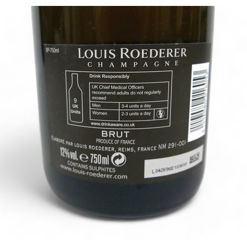 353 - A bottle of Louis Roederer, Brut Premier, vintage champagne, boxed.