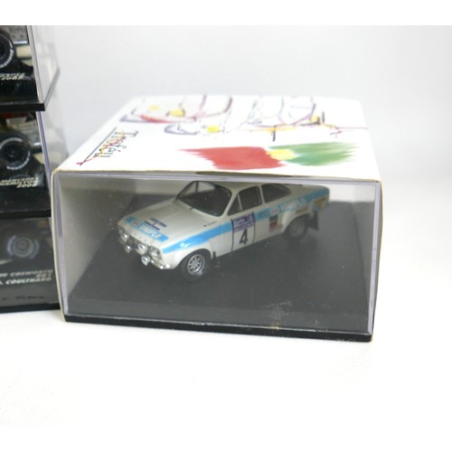 332 - A collection of model vehicles, including various boxed models, Corgi 40th Anniversary gold plated J... 