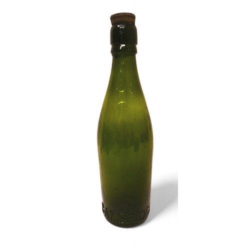 139 - A group of mixed glassware and collectables, including two Victorian torpedo bottles, a vintage gree... 