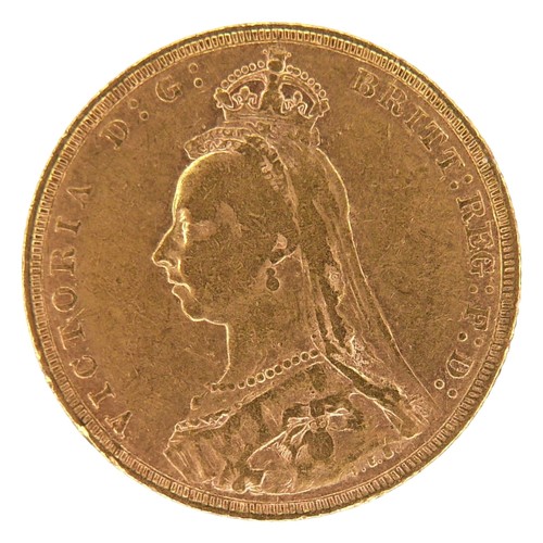 55 - A Victoria Jubilee Head gold sovereign, 1890.