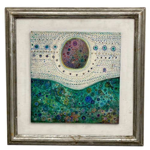 244 - Juan Romero Fernandez (Spanish, 1932-1996): 'Luna Llena de Estrellas', signed and dated 1971 lower r... 