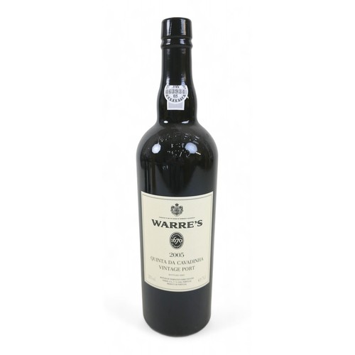 185 - A bottle of Warre's vintage port, 2005, cased, a bottle of Rocha's Special Tawny Reserve port, toget... 