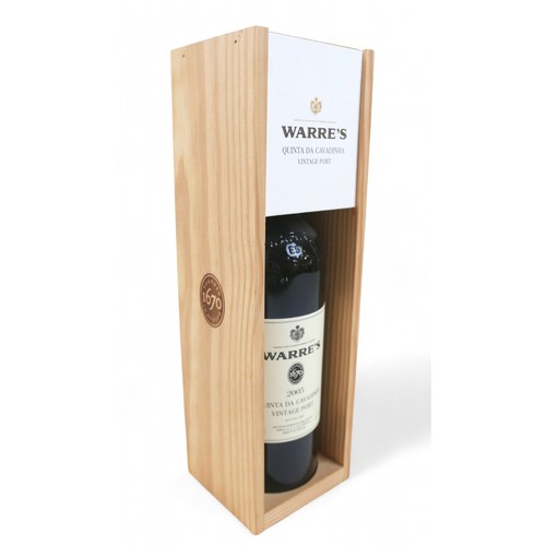 185 - A bottle of Warre's vintage port, 2005, cased, a bottle of Rocha's Special Tawny Reserve port, toget... 