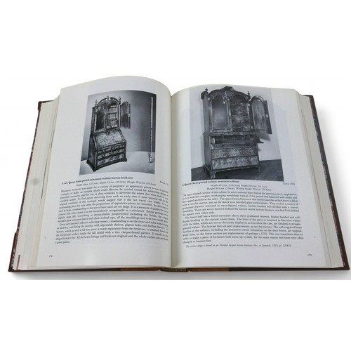 220 - 18th Century English Furniture, the book devoted to the Norman Adams Collection, leather bound, limi... 