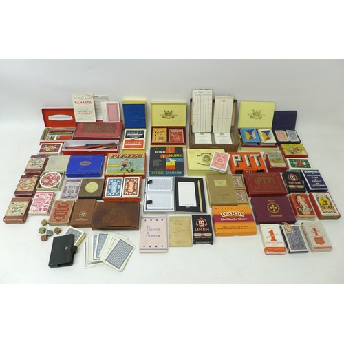 211 - A good collection of vintage playing cards, including Brer Rabbit and Tut-Tut.