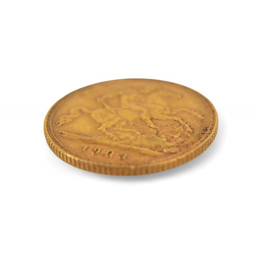 106 - An Edward VII gold half sovereign, 1903.